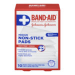 Johnson & Johnson Easy Release Adhesive Pads 2"×3" — Case of 6 × 10 Count