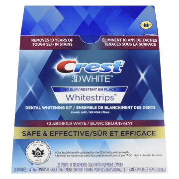 CREST WHTSTRPS GLAMOROUS 3D WHITE