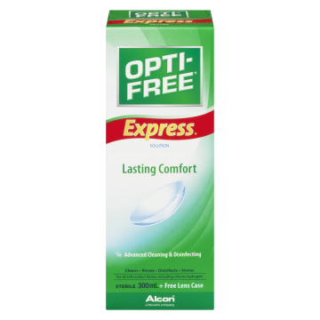 OPTIFREE EXPRS NO RUB SOLUTION