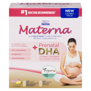 MATERNA+DHA PR NATAL COMB PACK 2X60