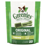 GREENIES DOG TREAT TEENIE 6OZ