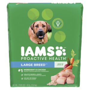 IAMS LARGE BREED DOG FOOD  CHICKEN