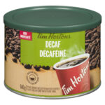 TIM HORT GRD DECAF TIN