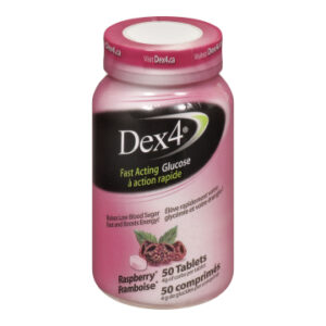 DEX 4 GLUCOSE  RASPBERRY  BOTTLE