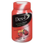 DEX 4 GLUCOSE  STRAWBERRY BOTTLE