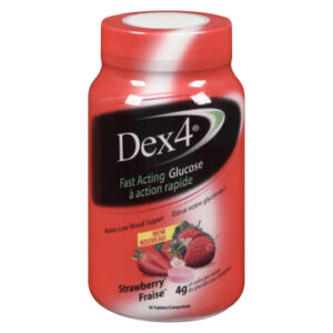 DEX 4 GLUCOSE STRAWBERRY BOTTLE