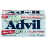 ADVIL 200 MG   MINI GELS  70S