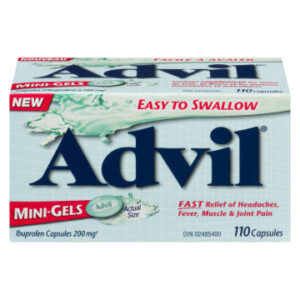 ADVIL 200 MG   MINI GELS  110S