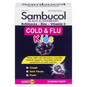 SAMBUCOL COLD  &FLU KIDS  CHEW 24CT
