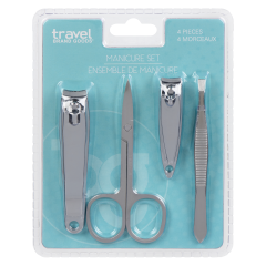 MANICURE SET    4PC       BIG BRNDS