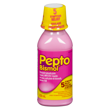 Pepto-Bismol Original Liquid bottle
