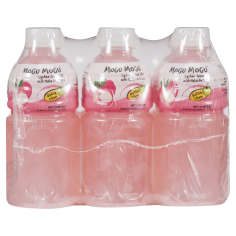 MOGU MOGU LYCHEE JUICE     6PACK