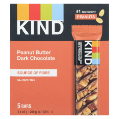 KIND DK CHOC PEA BTR 5PK  GF