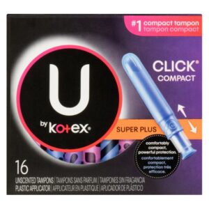 U BY KOTEX SUP PLS TAMPON