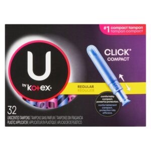 U BY KOTEX CLK REGULAR TAMPON