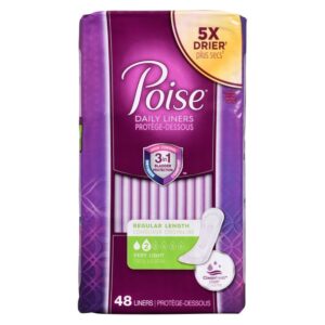 POISE VERY LT  LINERS 48S