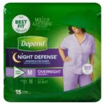 DEPEND U/W WOM OVERNIGHT  MED