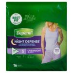 DEPEND U/W WOM NIGHT SMAL