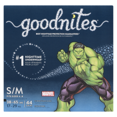 GOODNITES BOYS S/M GIGA 44