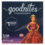 GOODNITES GIRLS SM/MED 44 GIGA
