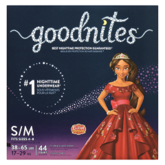 GOODNITES GIRLS SM/MED 44 GIGA