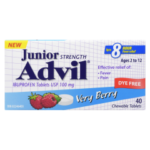 ADVIL JR CHEW   VRY BRRY  DYE FREE