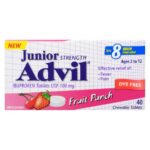 ADVIL JR CHEW  FRUIT PNCH DYE FREE