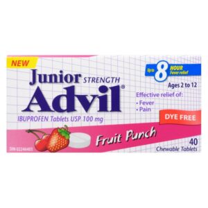 ADVIL JR CHEW  FRUIT PNCH DYE FREE