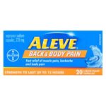 ALEVE BACK &   BODY 20CNT