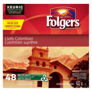 FOLGERS PODS COLUM 48CT