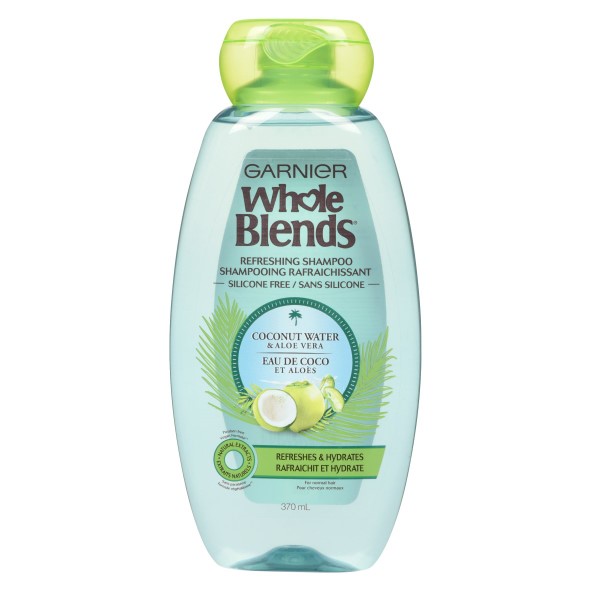 Garnier Whole Blends Shampoo Coconut Water Aloe 370ml