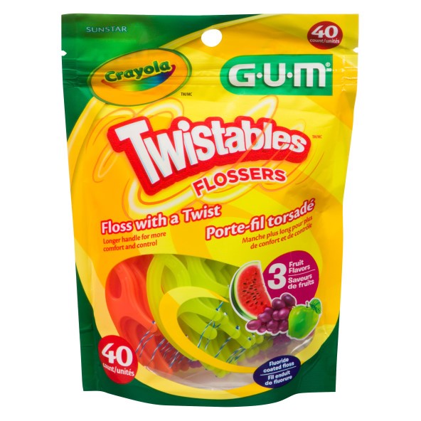 Crayola Twist Flossers 40ea