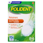POLIDENT TABS  ORTHO CLNS 84PK