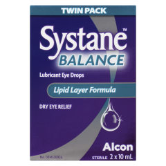 SYSTANE BALNCE EYE DROPS 2X10ML