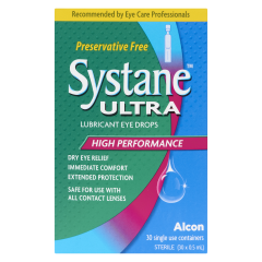 SYSTANE ULTRA  PRESRVFREE 30X0.5ML