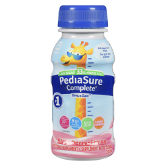 PEDIASURE STRB 33% LESS   SUG 4X235
