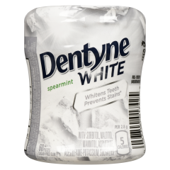 DENTYNE WHITE  SPRMNT BTL
