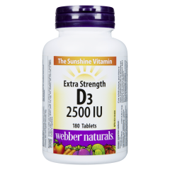WEBBER VIT D3 2500IU ES SFTGEL