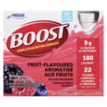 BOOST FRUIT BE ERAGE WILD BRRY 6 PK