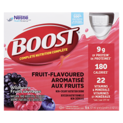 BOOST FRUIT BE ERAGE WILD BRRY 6 PK