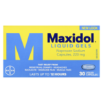 MAXIDOL LIQUID GELS 30CNT