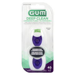 GUM DP CLN EXP FLOSS 2X40 M
