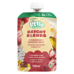 LITTLE GOURMET STRAW BANA BEAN SMTH