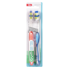 GUM T/BRSH SFT TTH&TONGUE 2PK