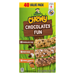QKR CHWY CHOC FUNBAR 40PK