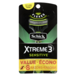 SCHICK XTREME3 DISP RAZOR 8CT