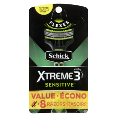 SCHICK XTREME3 DISP RAZOR 8CT