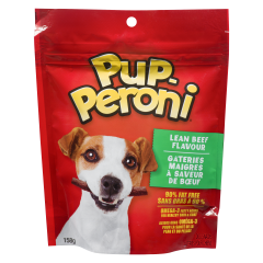 PUPPERONI LEAN BEEF DOG   SNACKS