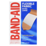 BAND-AID KNEE& ELBOW EX   LARGE
