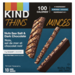 KIND THIN NUTS SALT DK CH 10PK GF